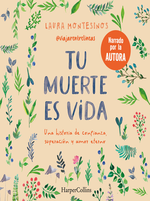 Cover image for Tu muerte es vida